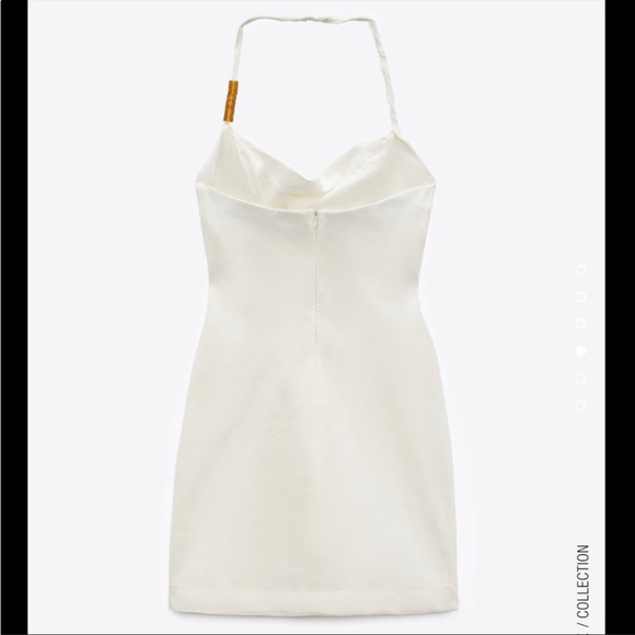 Zara Dresses Zara Stretch Linen Mini Dress Poshmark